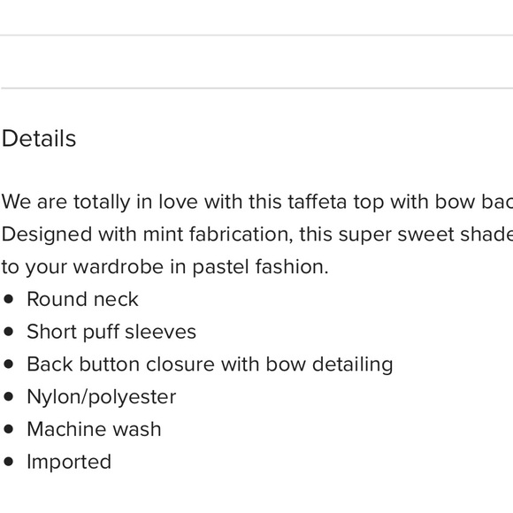 Topshop Bow Back Blouse - Picture 5 of 5